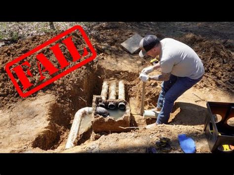 how to unclog a distribution box|PROBLEMS ALREADY! How To Replace Septic Distribution Box..